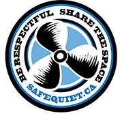 Safe Quiet Lakes logo