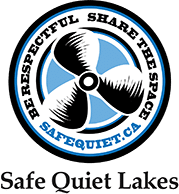 Safe Quiet Lakes logo